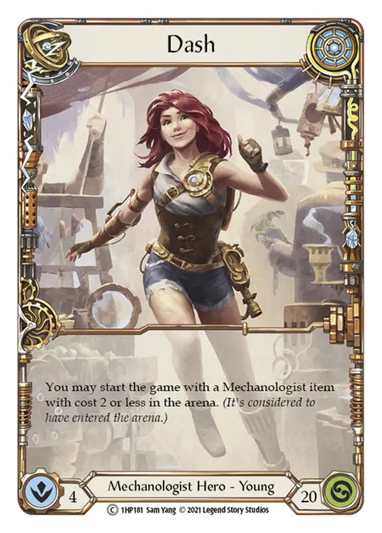 Dash — History Pack Vol.1 Flesh and Blood card by Sam Yang