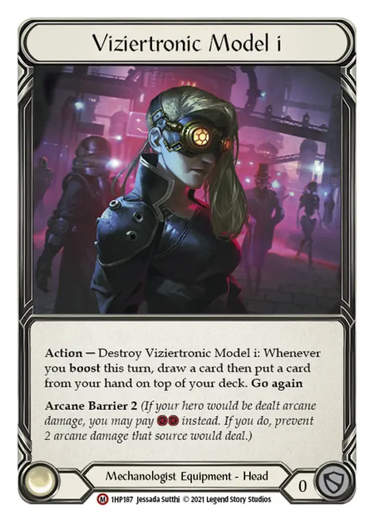 Viziertronic Model i — History Pack Vol.1 Flesh and Blood card by Jessada Sutthi