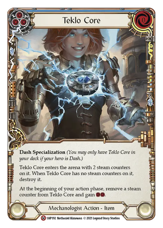 Teklo Core — History Pack Vol.1 Flesh and Blood card by Nathaniel Himawan