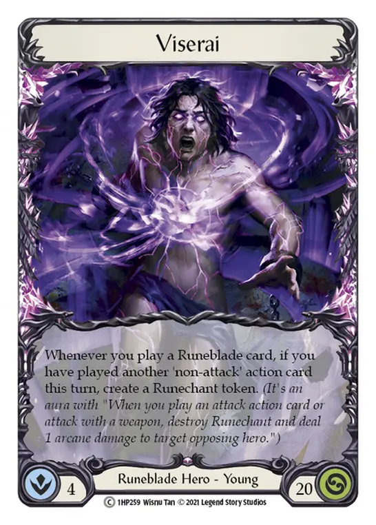 Viserai — History Pack Vol.1 Flesh and Blood card by Wisnu Tan
