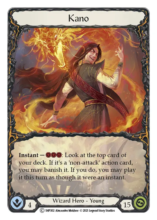 Kano — History Pack Vol.1 Flesh and Blood card by Alexander Mokhov