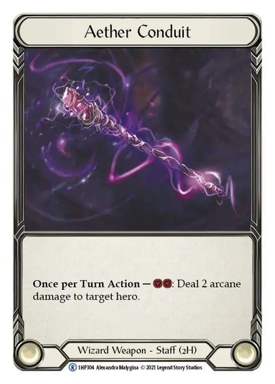 Aether Conduit — History Pack Vol.1 Flesh and Blood card by Alexandra Malygina