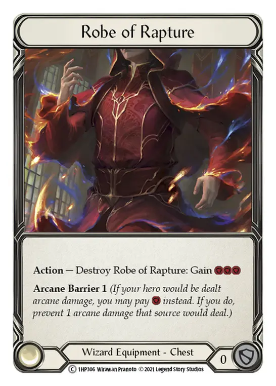 Robe of Rapture — History Pack Vol.1 Flesh and Blood card by Wirawan Pranoto