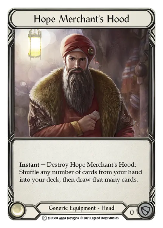 Hope Merchant's Hood — History Pack Vol.1 Flesh and Blood card by Anna Tanygina