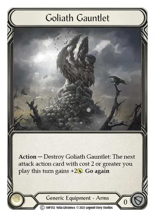 Goliath Gauntlet — History Pack Vol.1 Flesh and Blood card by Yulia Litvinova