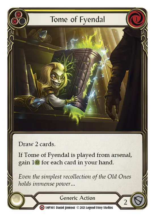 Tome of Fyendal — History Pack Vol.1 Flesh and Blood card by Daniel Jiménez