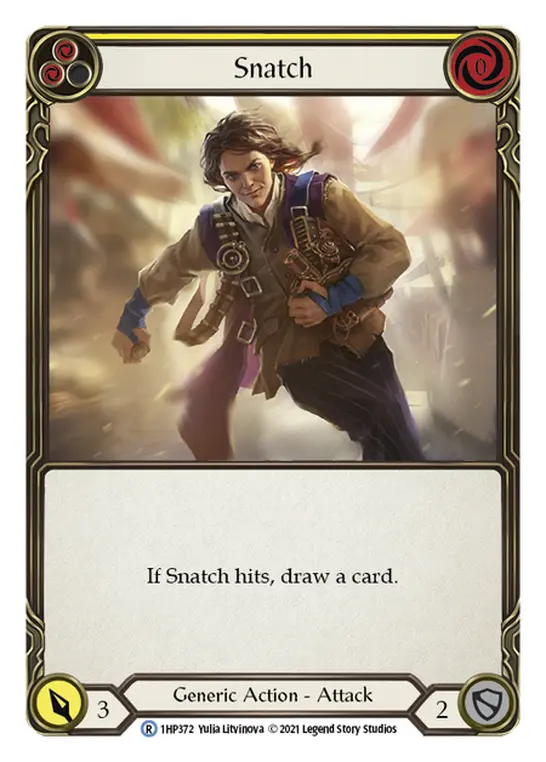 Snatch (Yellow) — History Pack Vol.1 Flesh and Blood card by Yulia Litvinova