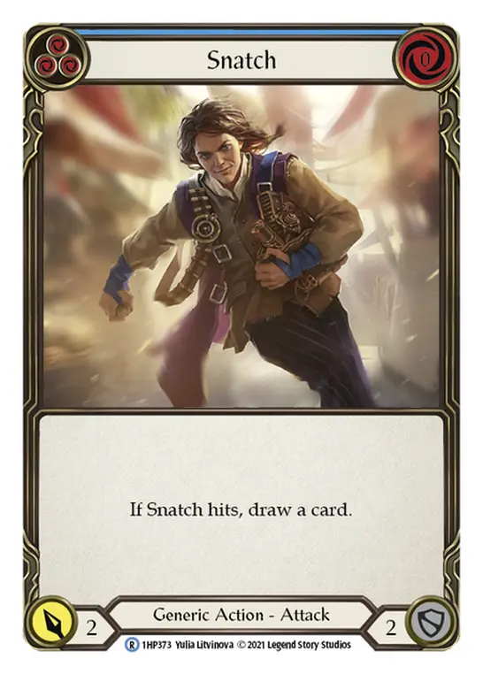 Snatch (Blue) — History Pack Vol.1 Flesh and Blood card by Yulia Litvinova