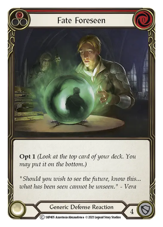 Fate Foreseen (Red) — History Pack Vol.1
