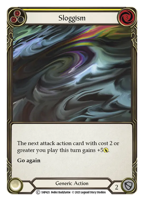 Sloggism (Yellow) — History Pack Vol.1 Flesh and Blood card by Fedor Barkhatov