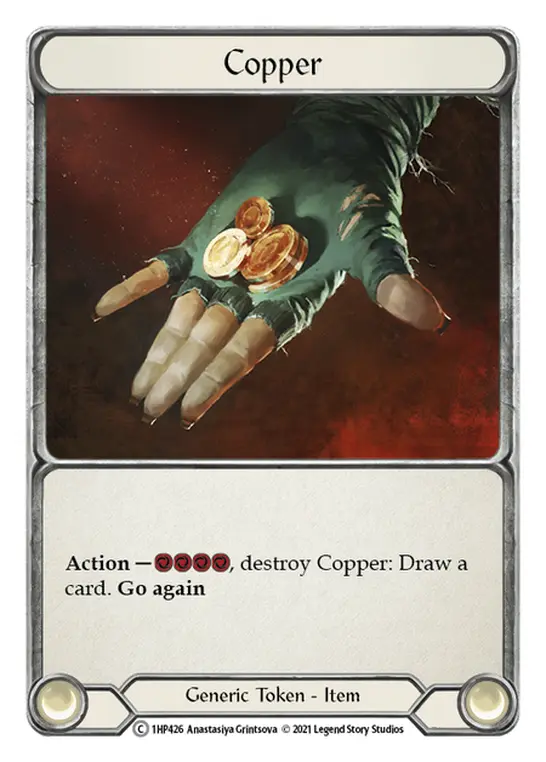 Copper — History Pack Vol.1 Flesh and Blood card by Anastasiya Grintsova