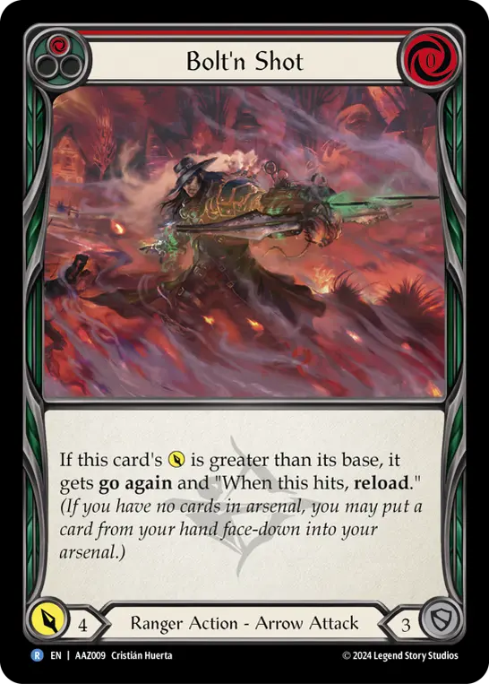 Bolt'n' Shot (Red) — Flesh and Blood card