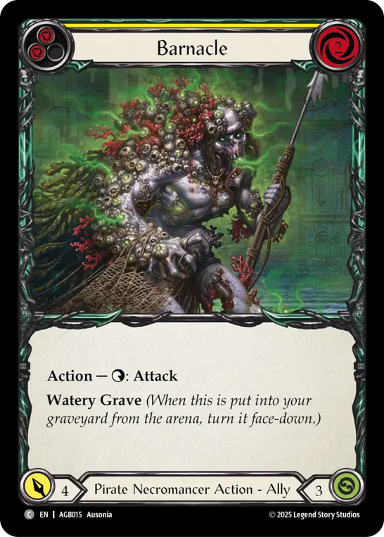 Barnacle — Armory Deck: Gravy Bones Flesh and Blood card by Ausonia