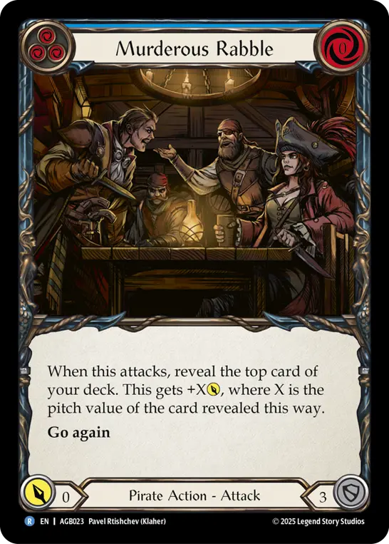 Murderous Rabble — Flesh and Blood card