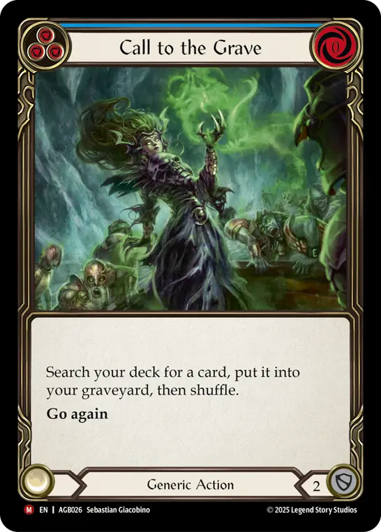 Call to the Grave — Flesh and Blood card