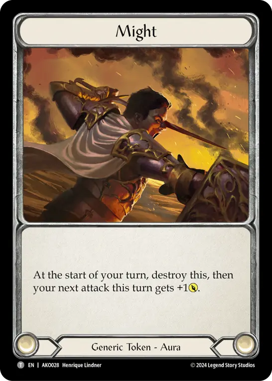 Might — Flesh and Blood card