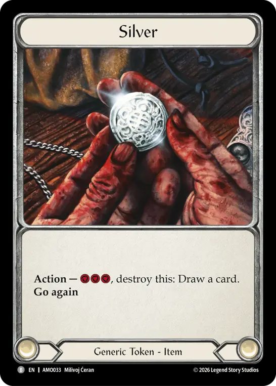 Silver — Dynasty Flesh and Blood card by Anastasiya Grintsova