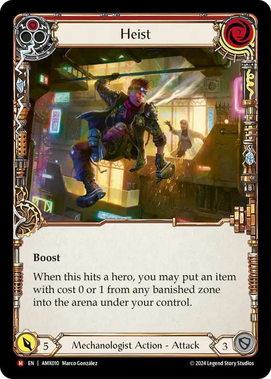 Heist — Flesh and Blood card