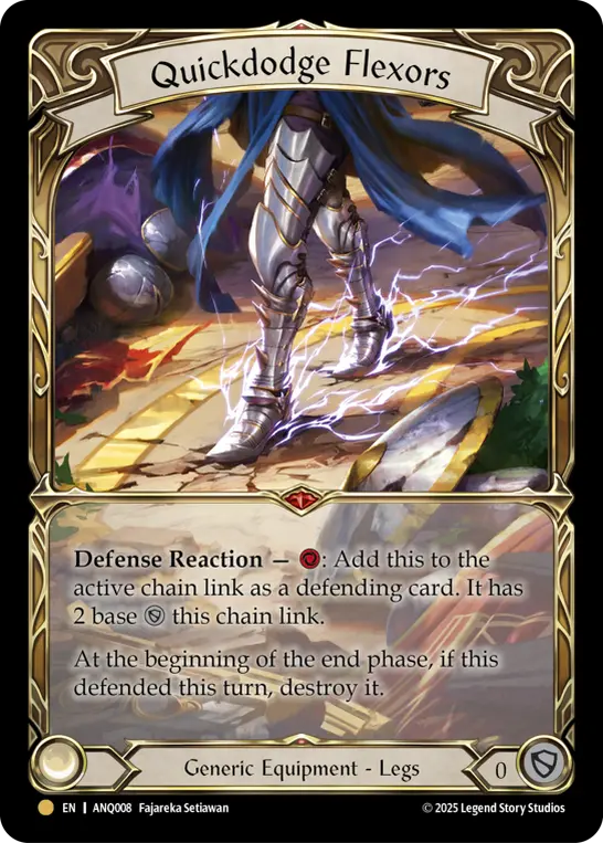 Quickdodge Flexors — Compendium of Rathe - Antiquity Pack