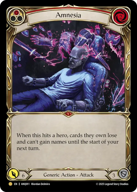 Amnesia (Red) (ANQ011) — Compendium of Rathe - Antiquity Pack