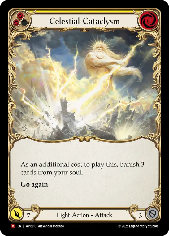 Celestial Cataclysm — Flesh and Blood card