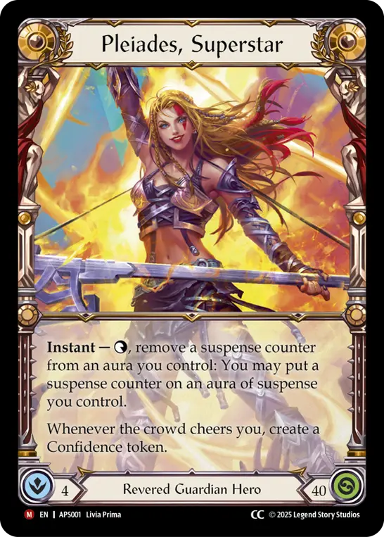 Pleiades, Superstar — Armory Deck: Pleiades Flesh and Blood card by Livia Prima