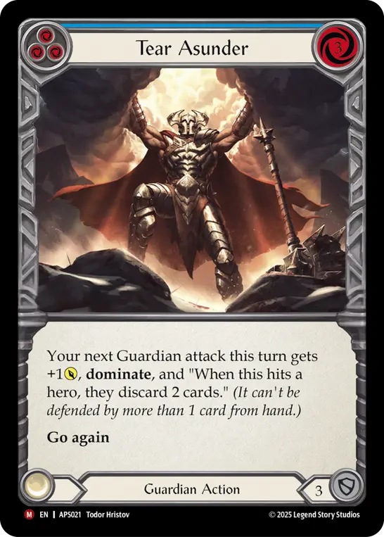 Tear Asunder — Flesh and Blood card