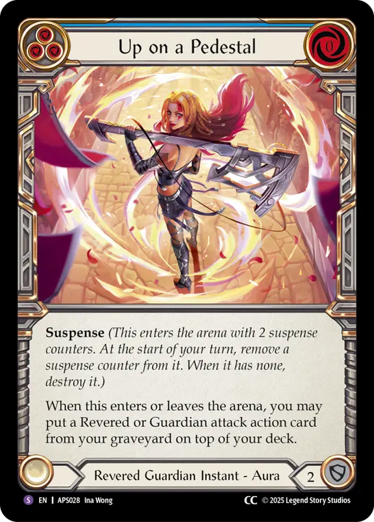 What Happens Next? — Armory Deck: Pleiades Flesh and Blood card by Ina Wong