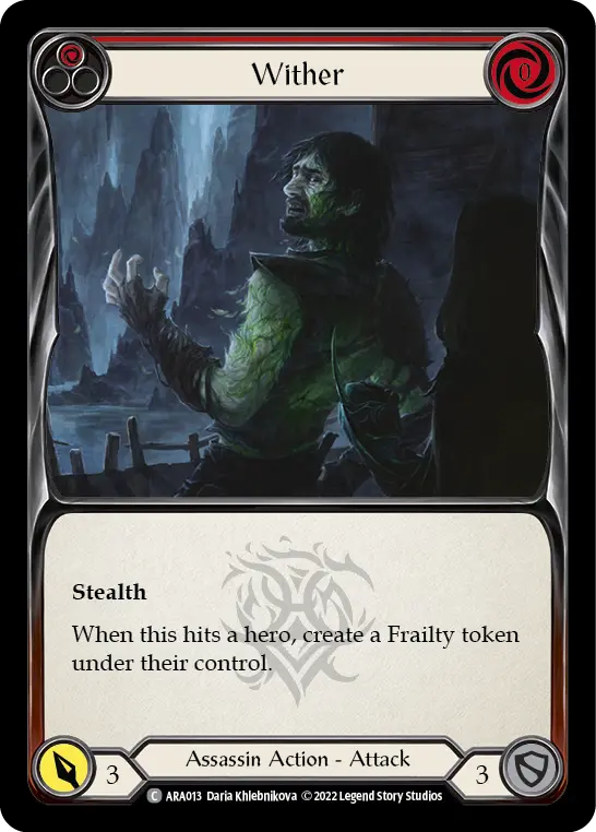 Lightning Surge (Red) — Blitz Deck: Rosetta - Aurora Flesh and Blood card by Phu Thieu