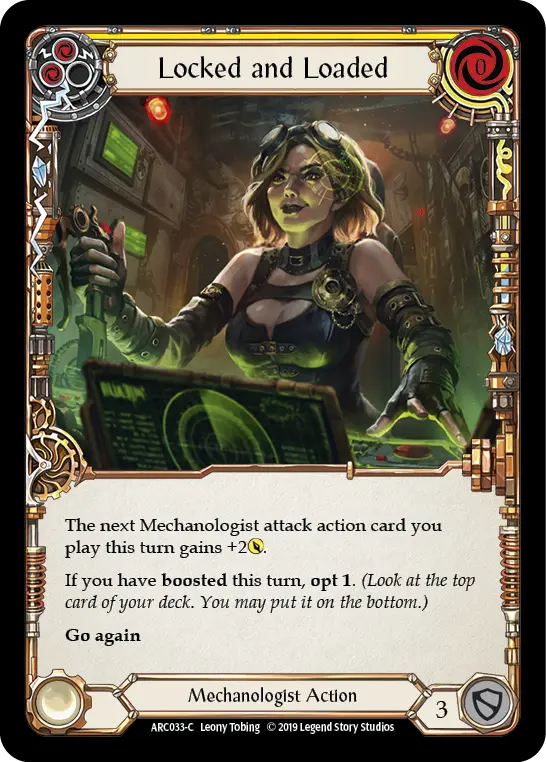 Locked and Loaded (Yellow) — Arcane Rising