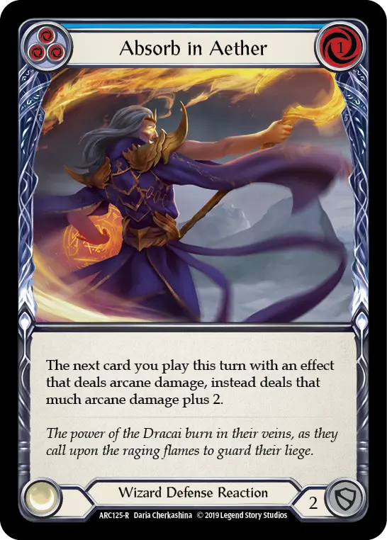 Absorb in Aether (Blue) — Arcane Rising