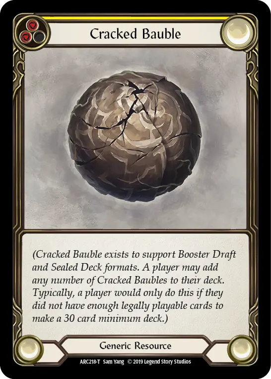 Cracked Bauble — Arcane Rising