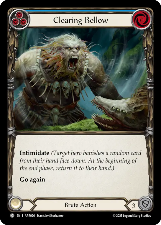 Clearing Bellow — Armory Deck: Rhinar