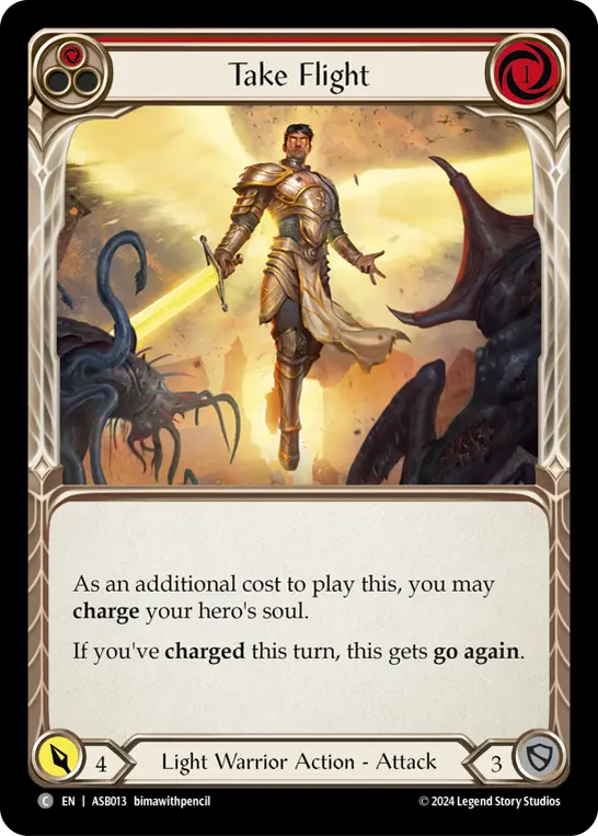 Take Flight (Red) — Armory Deck: Boltyn