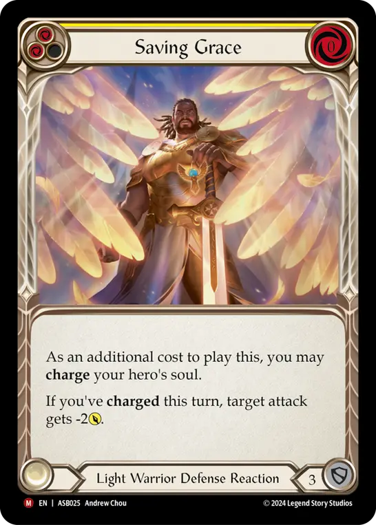 Saving Grace — Flesh and Blood card