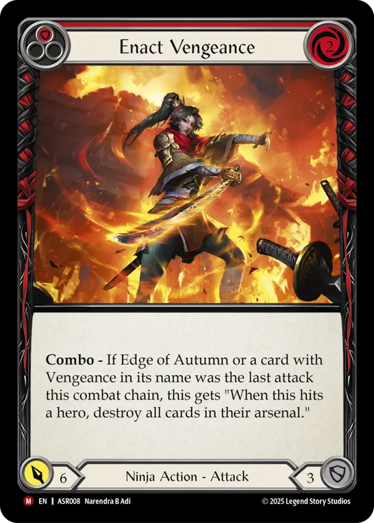 Enact Vengeance — Armory Deck: Ira