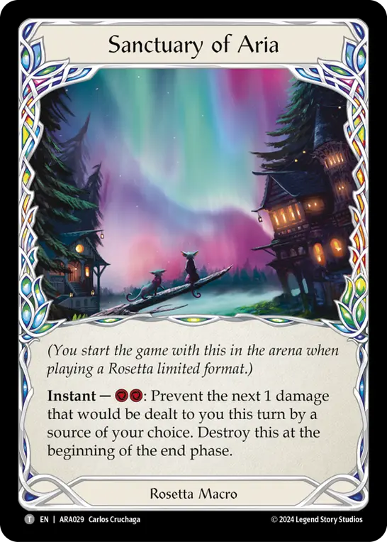 Sanctuary of Aria — Blitz Deck: Rosetta - Aurora