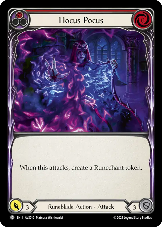 Hocus Pocus (Red) — Armory Deck: Legends Viserai