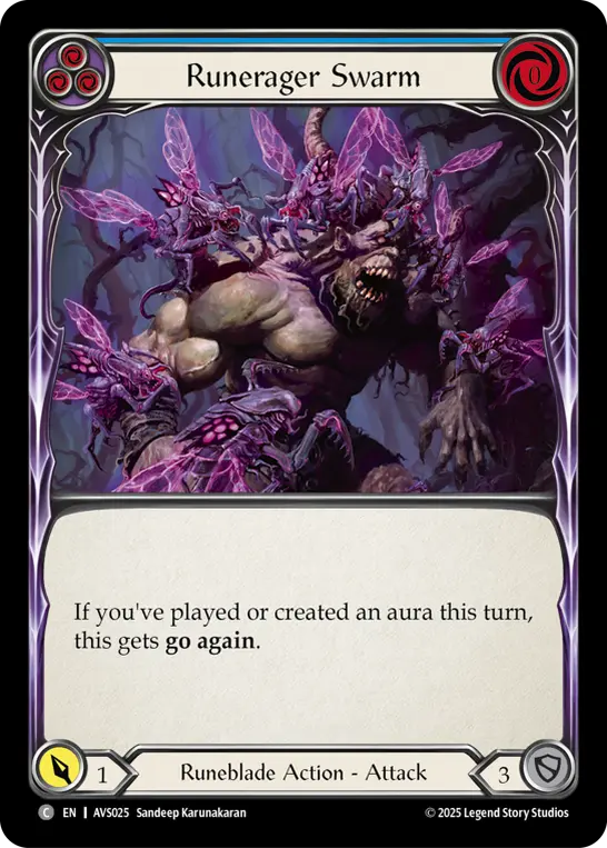 Runerager Swarm (Blue) — Armory Deck: Legends Viserai