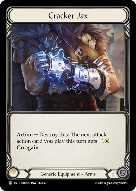 Cracker Jax — Tales of Aria Flesh and Blood card by Pavel Chuvin