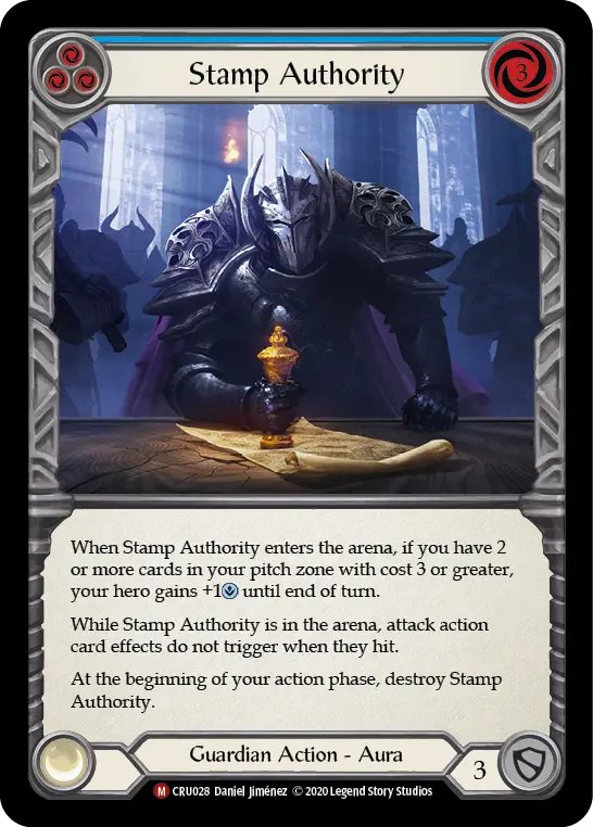 Stamp Authority — Crucible of War