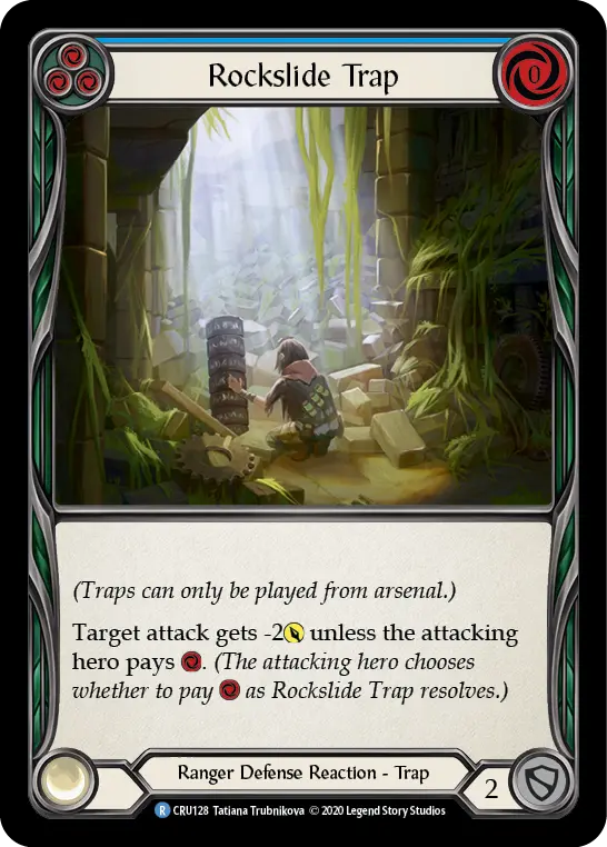Rockslide Trap — Crucible of War