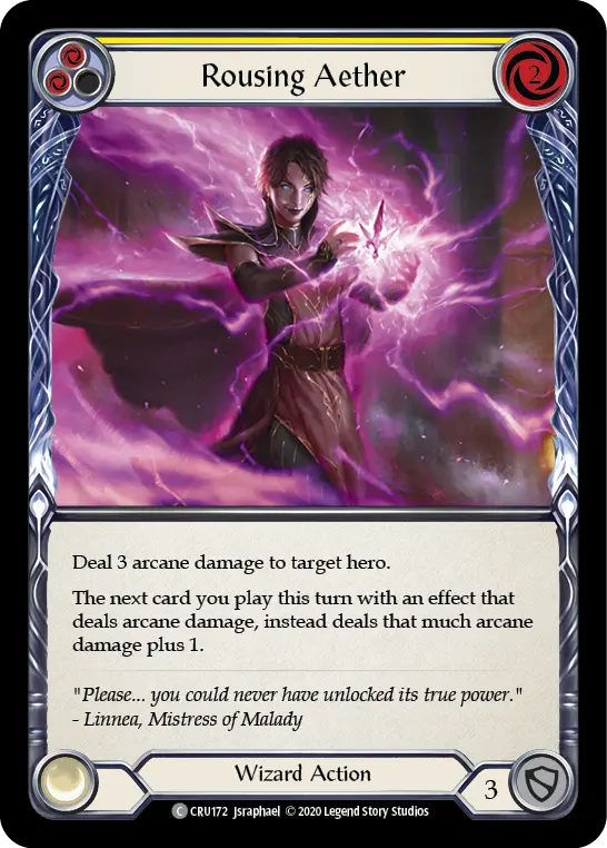 Rousing Aether (Yellow) — Crucible of War