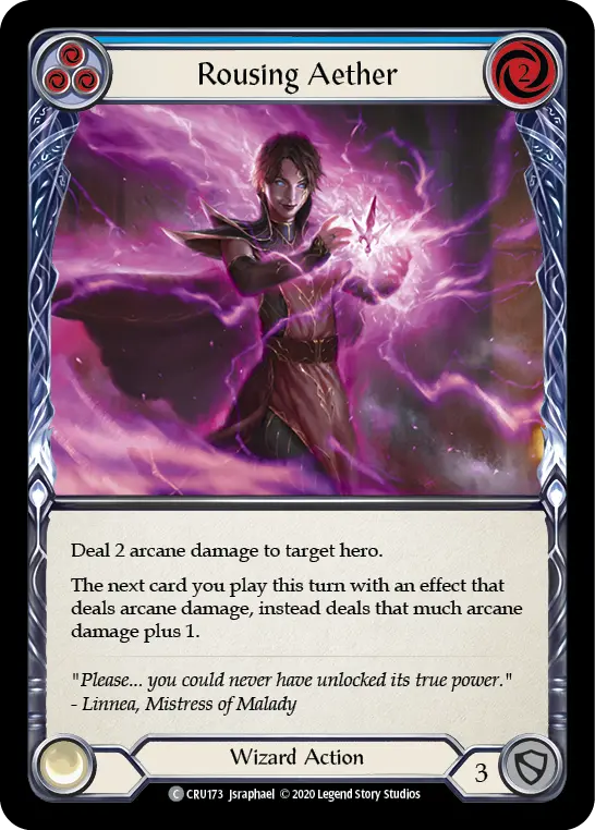 Rousing Aether (Blue) — Crucible of War