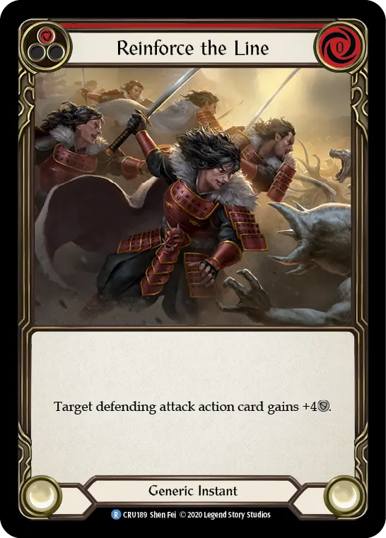 Reinforce the Line (Red) — Crucible of War