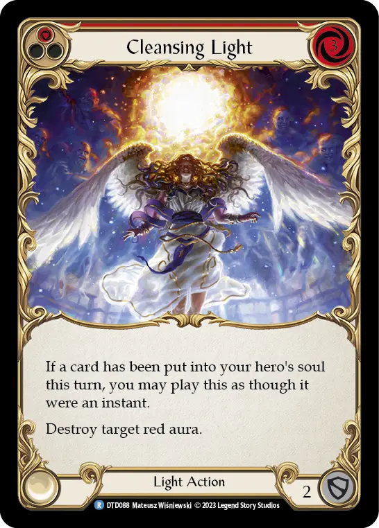 Cleansing Light (Red) — Dusk till Dawn Flesh and Blood card by Mateusz Wisniewski