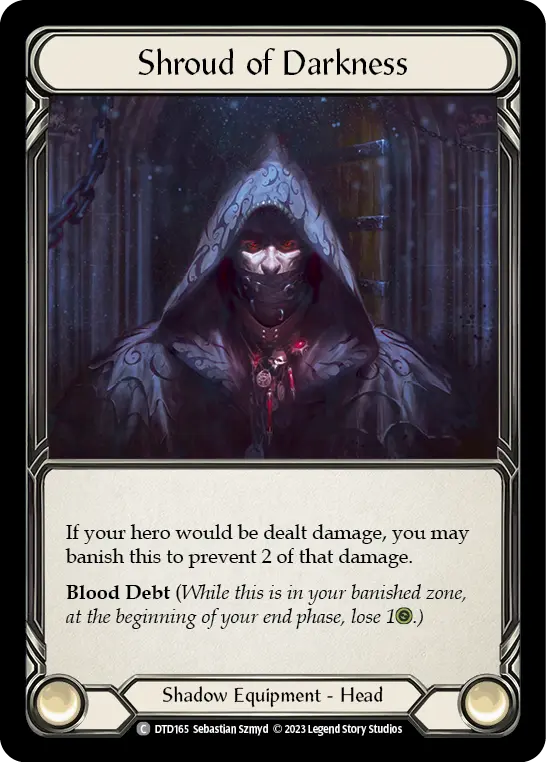 Shroud of Darkness — Dusk till Dawn Flesh and Blood card by Sebastian Szmyd