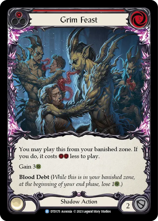 Grim Feast (Red) — Dusk till Dawn