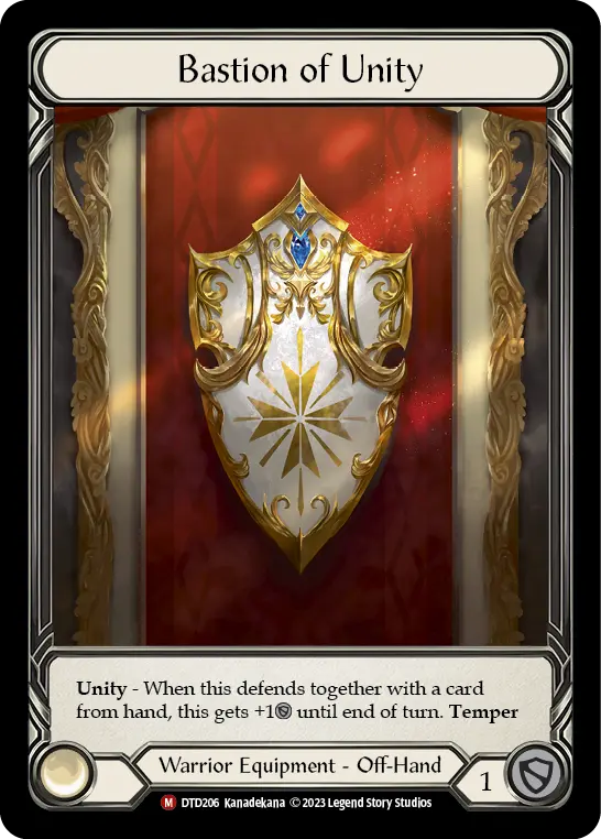 Bastion of Unity — Dusk till Dawn Flesh and Blood card by Kanadekana