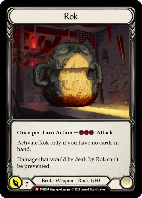 Rok (Marvel) — Flesh and Blood card